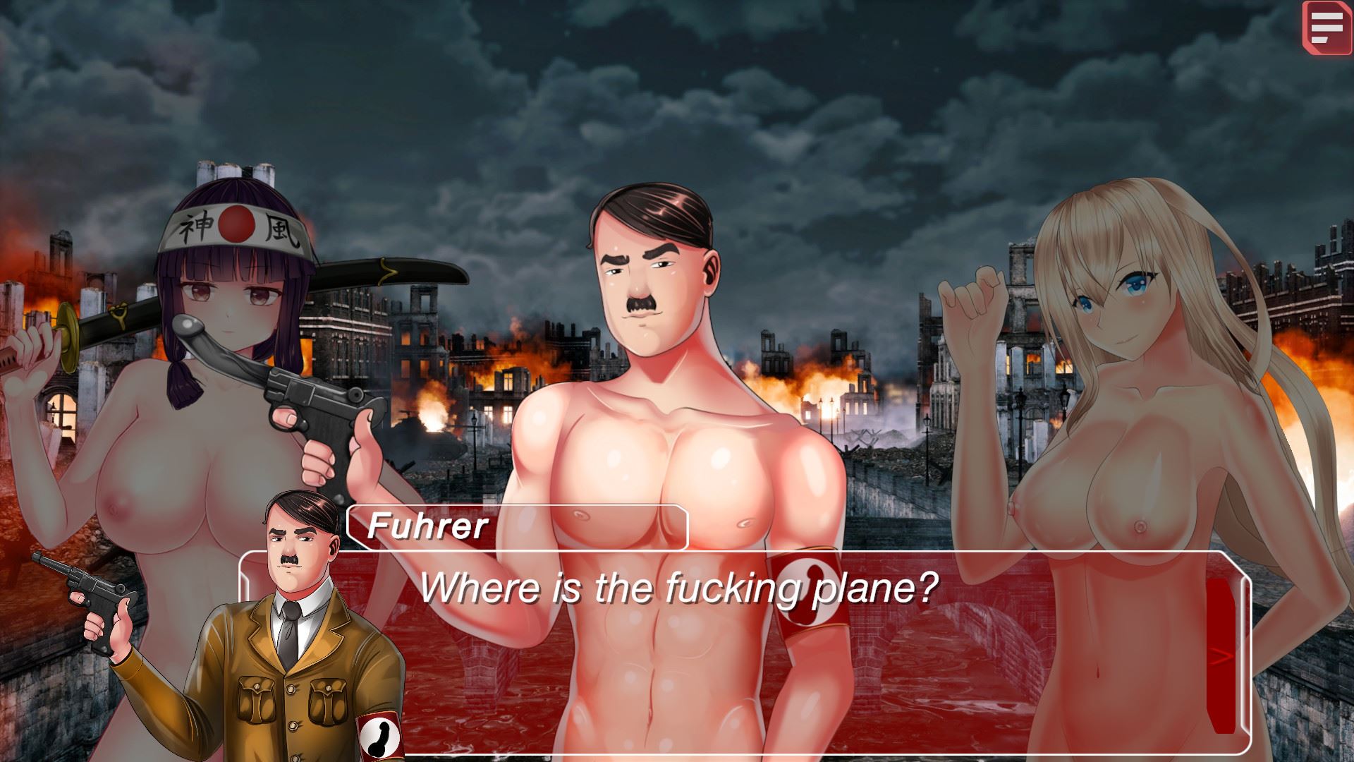 1920px x 1080px - Unity] Sex with Hitler - vFinal 18+ Adult xxx Porn Game Download